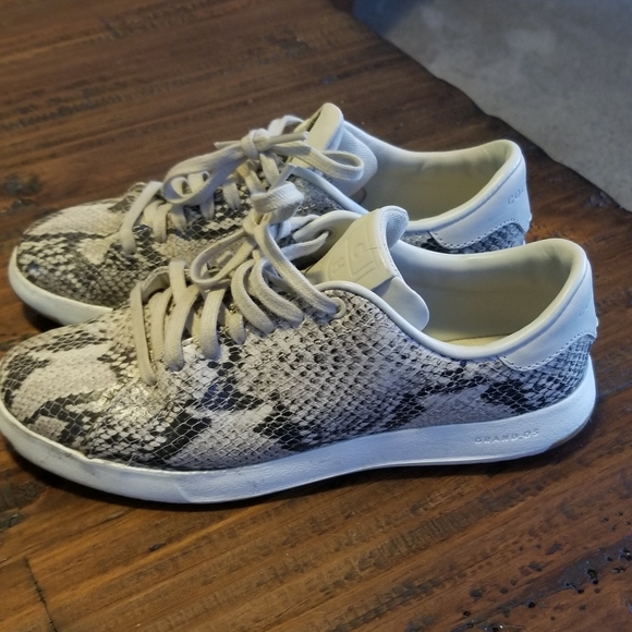 Cole Haan Shoes - Cole Haan snakeprint sneakers  sz6.5